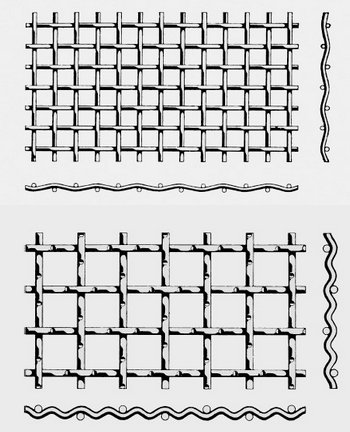金属丝编织方孔网